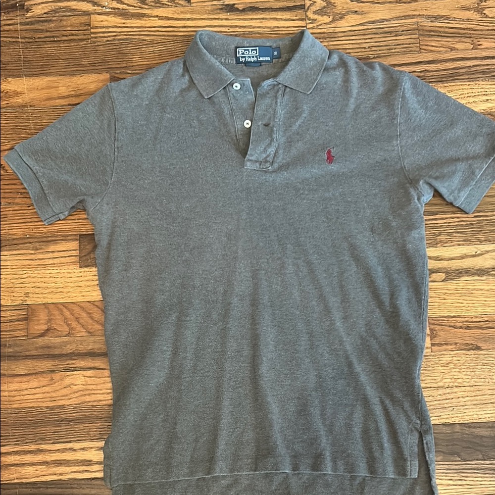 Polo by Ralph Lauren Gray Polo Shirt Timeless Style